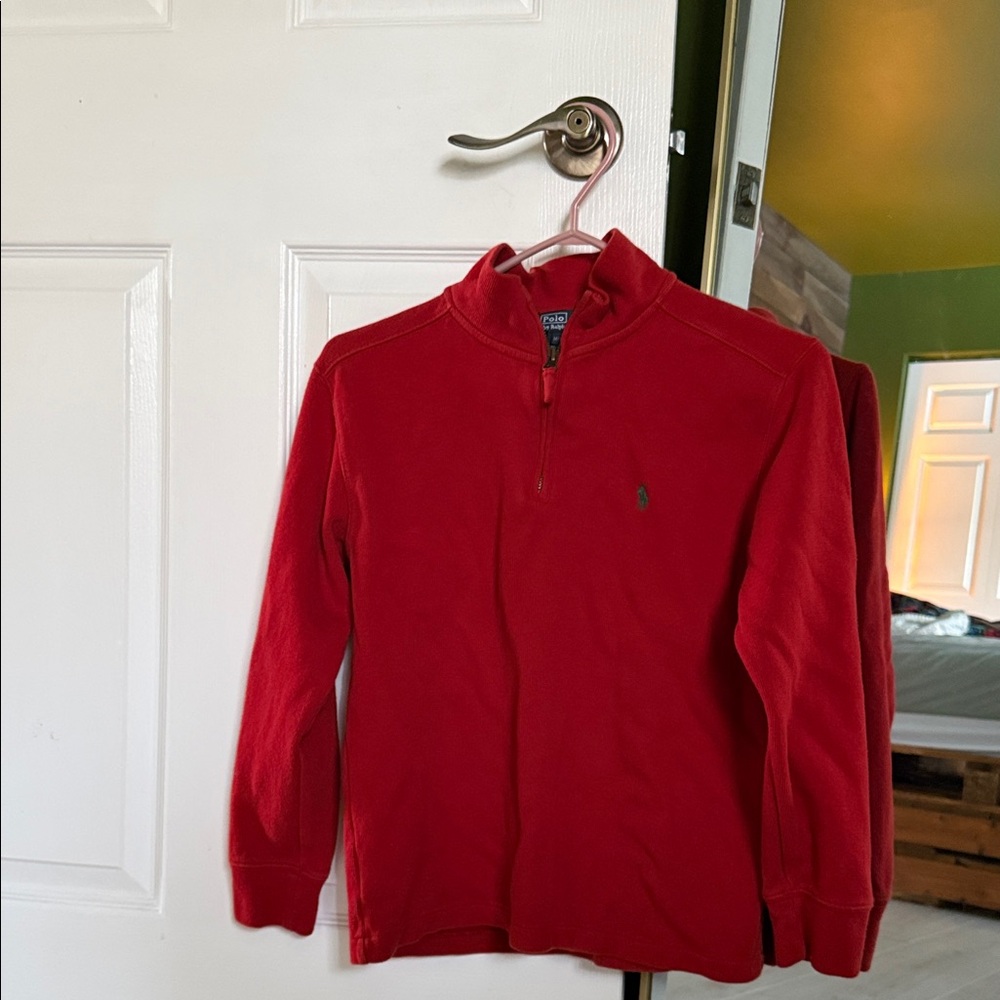 Polo Ralph Lauren 1/4 Zip Crew sweater, Size Medium
